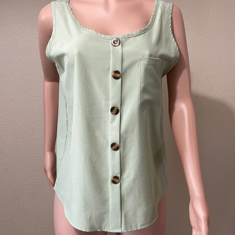 Light green blouse